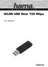 WLAN USB Stick 150 Mbps. m Käyttöohje