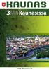 paivää Kaunasissa reittiä