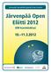 Järvenpään Squashklubi järjestää SSqL:n luvalla: Järvenpää Open Eliitti 2012 (EM-karsintakisa)