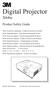 Digital Projector. X64w. Product Safety Guide