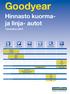 Goodyear. Hinnasto kuormaja linja- autot. Tammikuu 2014. KAUKOLIIKENNE LдHILIIKENNE KAUPUNKI LINJA-AUTO SEKA/MAASTO TALVI