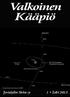 Jyväskylän Sirius ry Curiosity Lauri Sirén Asteroidi 2012 DA14 hipoo maapalloa Toimintasuunnitelma 2013 Komeetan C/2011 L4 PanSTARRS etsintäkartta