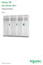 Galaxy VM. 160 200 kva, 400 V. Tekniset tiedot 08/2014. www.schneider-electric.com