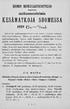 SUOMESSA KESÄMATKOJA. 1929 C/vi 7vm) MATKAILIJAYHDISTYKSEN laatimia. matkasuunnitelmia. I:n matka.