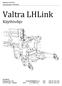 Valtra LHLink. Käyttöohje. Julkaistu 24.08.2011 Varaosanumero 05242900