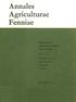 Annales Agriculturae Fenniae. Maata ii.en tutkimuskeskuksen aikakauskir'a Vol. 10, 2 Joumal of the Agricultural Research Centre