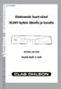 Elektronisk Scart-växel SCART-kytkin äänelle ja kuvalle. KÄYTTÖOHJE BRUKSANVISNINGVers: 001-200405