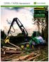 1270E- / 1470E-Harvesterit