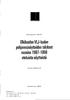 Olkiluodon VLJ-Iuolan pohjavesinäytteiden tulokset vuosina 1997-1 998 oteluista näytteistä