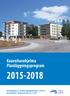 Kaavoitusohjelma Planläggningsprogram 2015-2018