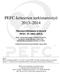 PEFC-kriteerien tarkistamistyö 2013 2014
