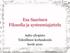 Esa Saarinen Filosofia ja systeemiajattelu. Aalto-yliopisto Teknillinen korkeakoulu kevät 2010