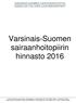 Varsinais-Suomen sairaanhoitopiirin hinnasto 2016