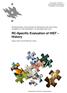 RC-Specific Evaluation of HIST History