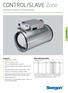 CONTROL/SLAVE Zone. Vyöhykepelti Swegonin WISE-järjestelmään