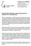 Tiedote nro 2/2009. Pelastautumisharjoitus Vaskivuoren lukiossa tiistaina 15.9. aamupäivällä