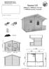 Sauna 1-E 3800mm x 2000mm / 44 mm + 1000mm kuisti / veranda