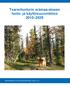 Tsarmitunturin erämaa-alueen hoito- ja käyttösuunnitelma 2010 2025