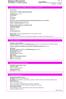 1 Aineen tai seoksen ja yhtiön tai yrityksen tunnistetiedot. 2 Vaaran yksilöinti. 3 Koostumus ja tiedot aineosista. 4 Ensiaputoimenpiteet