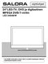 24 LED-TV, DVD ja digitaalinen MPEG4 DVB-T-viritin LED 24SAB/W