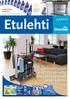 Etulehti 2/2010. Ammattilaisten aineilla ja välineillä teet puhdasta jälkeä myös kotona. Hellan tähden! Lentävä lähtö homeelle!