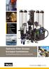 Hydraulic Filter Division Euroopan tuotekatsaus. Hydrauliikkasuodatus ja kunnonvalvonta