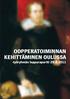 1. Työryhmä ja toimeksianto 2 1.1. Työryhmän työskentely 2 2. Oulun oopperatuotannon nykymalli ja sen kehittämistarpeet 3 3.