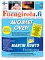 Nro. 32 Perjantai 1.11.2013 Periódico finlandés semanal 7. vuosikerta vol 273 AVOIMET OVET!