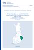 Kansanterveyslaitoksen julkaisuja B2/2001 Publications of the National Public Health Institute