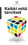 Kaikki mitä tarvitset