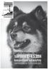 TAMPERE INTERNATIONAL DOG SHOW. kansainvälinen koiranäyttely TAMPEREEN MESSU- JA URHEILUKESKUS