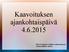 Kaavoituksen ajankohtaispäivä 4.6.2015. Ritva Isomoisio, hallinto-oikeustuomari Turun hallinto-oikeus