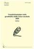 Ou u. Ympäristöasioiden hoito graafisella alalla Oulun seudulla 2005. Selvitys RAPORTTI 4/2005 OULUN SEUDUN YMPÄRISTÖVIRASTO