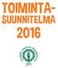 TOIMINTA- SUUNNITELMA JYY