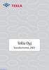 Tekla Oyj. Vuosikertomus 2007. Global Reports LLC