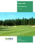 Puijon Golf. Golfkenttäselvitys 21.01.2011. GolfArk Oy. Kaustatie 11 90650 Oulu Puh. 040 5646 174 Jari.rasinkangas@golf-ark.com