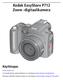 Kodak EasyShare P712 Zoom -digitaalikamera Käyttöopas