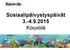 Sosiaalipäivystyspäivät 3.-4.9.2015 Kouvola