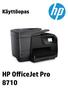 HP OfficeJet Pro 8710 All-in-One series. Käyttöopas