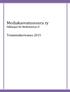 Mediakasvatusseura ry Sällskapet för Mediefostran rf. Toimintakertomus 2015