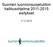 Suomen luonnonsuojeluliiton hallitusohjelma 2011-2015 esitykset 2.12.2010