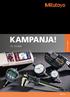 KAMPANJA! 1.4. - 31.5.2016 PRE1316 MITUTOYO-KAMPANJA