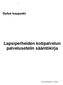 Oulun kaupunki Lapsiperheiden kotipalvelun palvelusetelin sääntökirja