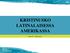 KRISTINUSKO LATINALAISESSA AMERIKASSA. Luku 20 Ydinsisalto