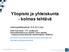 Yliopisto ja yhteiskunta - kolmas tehtävä