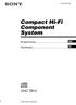 Compact Hi-Fi Component System