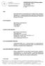 YMPÄRISTÖLUPAPÄÄTÖS (epävirallinen) Y M P Ä R I S T Ö K E S K U S Dnro HAM 2004 Y 349 111... Nro YSO/78/2007 6.7.2007