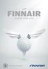 FINNAIR JUNIOR TOUR 2016. Yhteistyössä Suomen Golfliiton kanssa