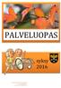PALVELUOPAS. syksy K i u r u v e d e n k a u p u n k i H a r j u k a t u K I U R U V E S I