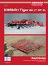 HORSCH Tiger AS LT MT XL